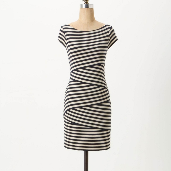 Anthropologie Bailey44 cap sleeve column dress - Picture 1 of 4